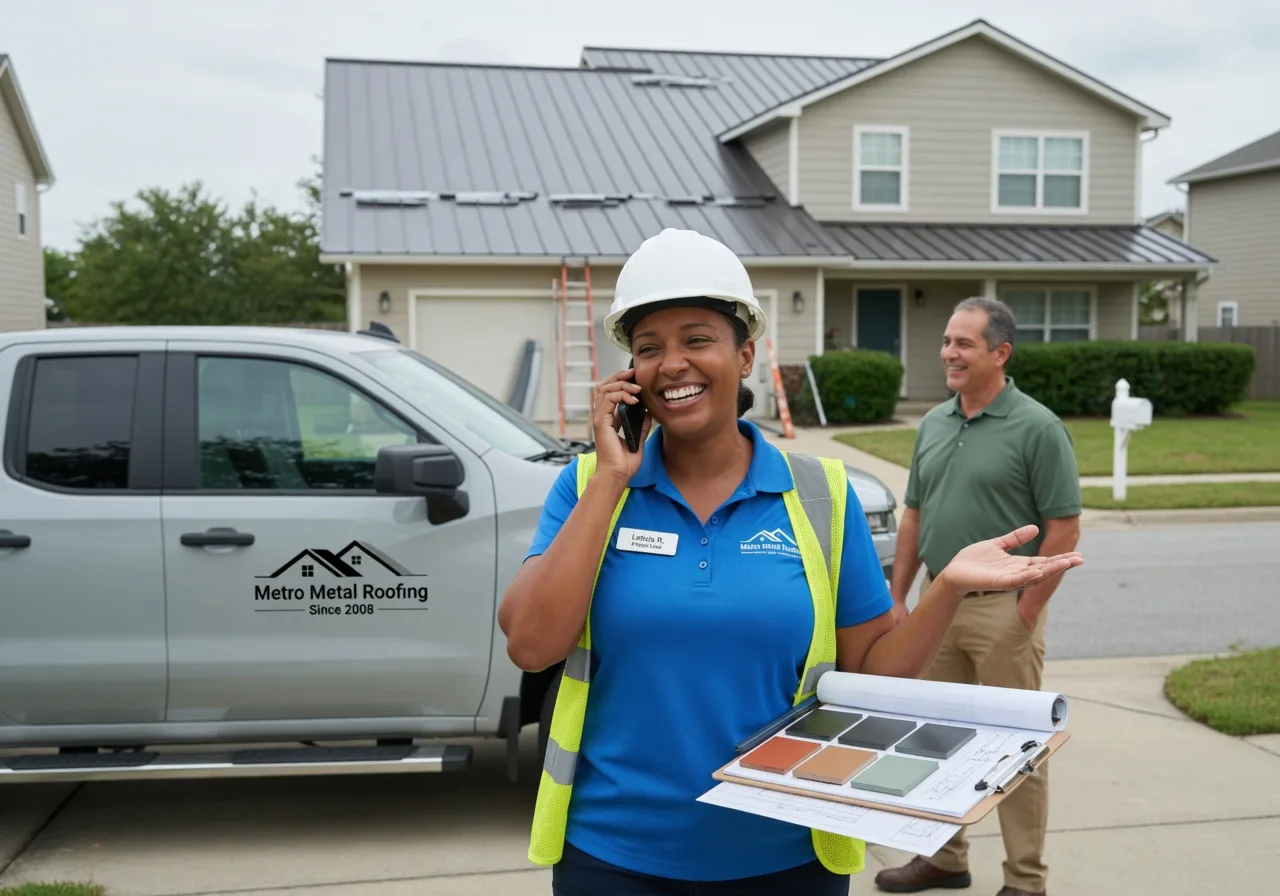 Storm Damage Metal Roof Repair in Taylorsville, IN